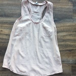 Joie Silk Pocket Tank